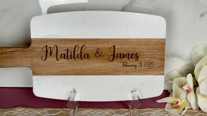 Custom Solid Acacia Wood Cutting Board