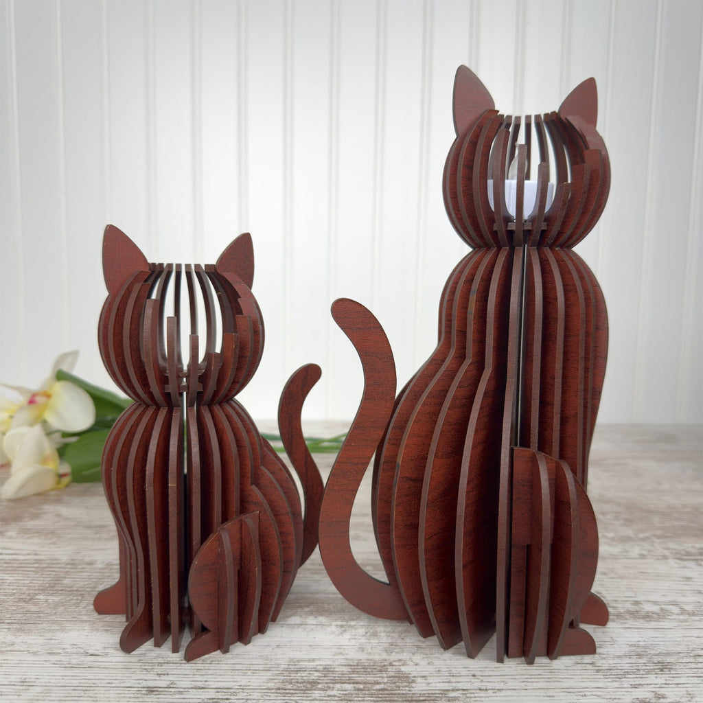 Cat Themed Tea Light Holders