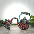 Pouring Tea Pot Multlayered Wall Art | Home Decor