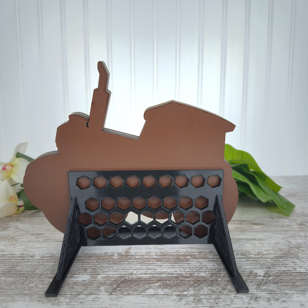 Tractor Multilayered Wood Art