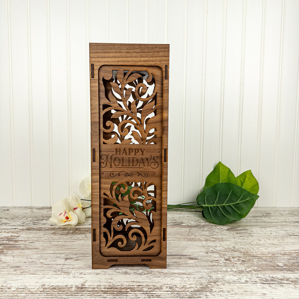 Walnut Wood Wine Gift Box