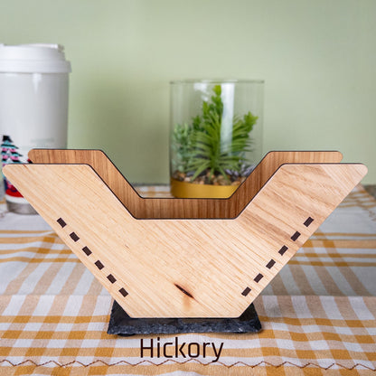 Handcrafted Coffee Filter Organizer For #4 Filters - Premium Laser Engraved Design - Scott Engraving - CoffeeFilterOrganizer